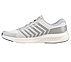 GO RUN HYPER BURST - HAPTIC R, WHITE BLACK Footwear Left View