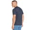 SKECH-AIR TEE, NNNAVY Apparels Top View