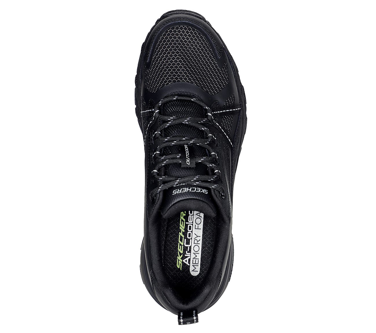 MAX PROTECT, BLACK Footwear Top View