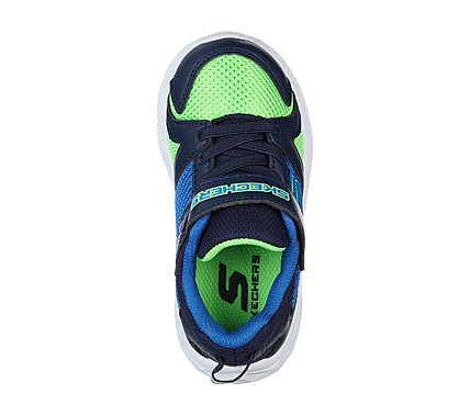 ECLIPSOR - INTERPULSE, BLUE/LIME Footwear Top View