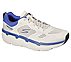 MAX CUSHIONING PREMIER -PERSP, WHITE/BLUE Footwear Lateral View