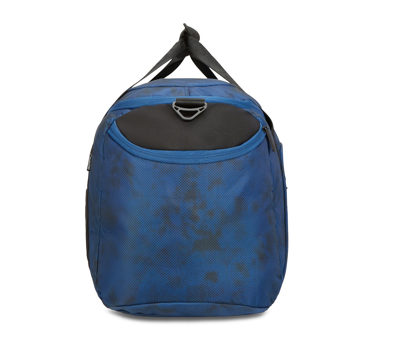 CAMO DUFFLE BAG, BLUE/BLACK