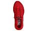 CONTOUR FOAM - COZY FIT, RED Footwear Top View