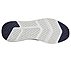 GO RUN ELEVATE, GRAY/NAVY Footwear Bottom View