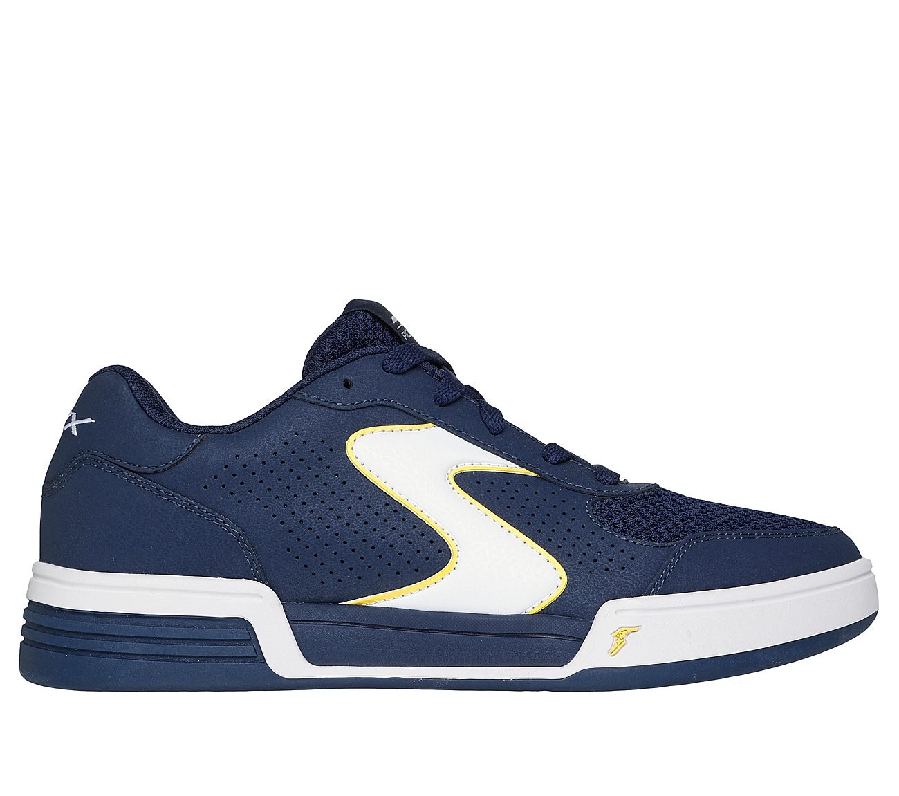 SKECHERS VIPER COURT CLASSIC, NAVY/YELLOW