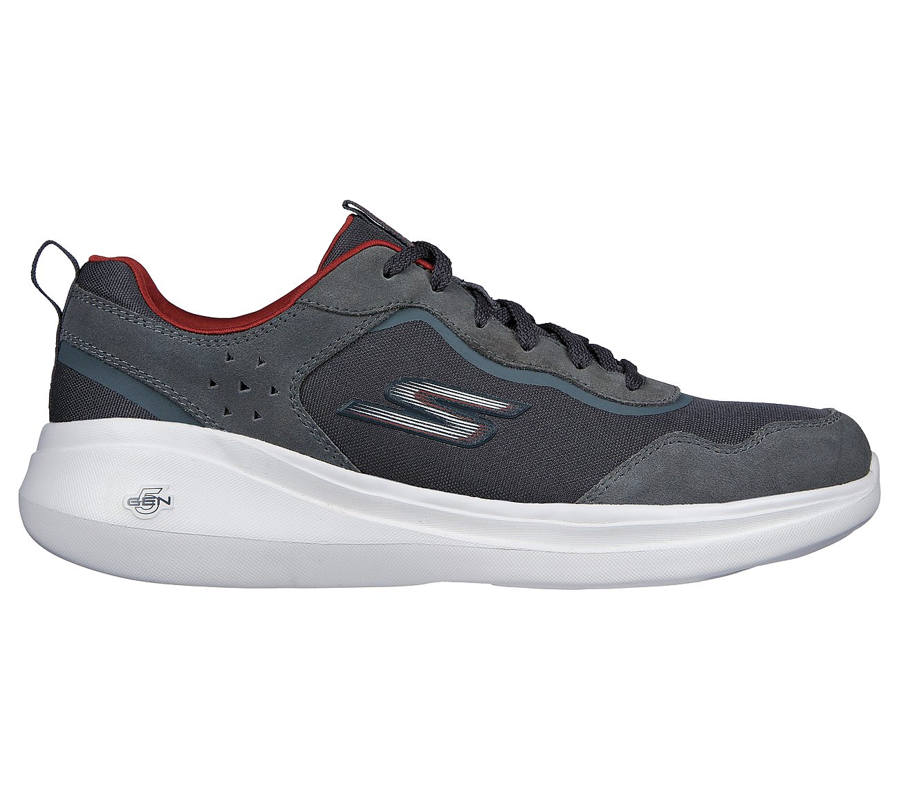GO RUN FAST - HURTLING, CCHARCOAL Footwear Right View