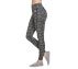 HEART EYES LEGGING, BLACK/NATURAL Apparels Bottom View