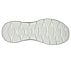 GO WALK FLEX - VELLA, NAVY/WHITE Footwear Bottom View