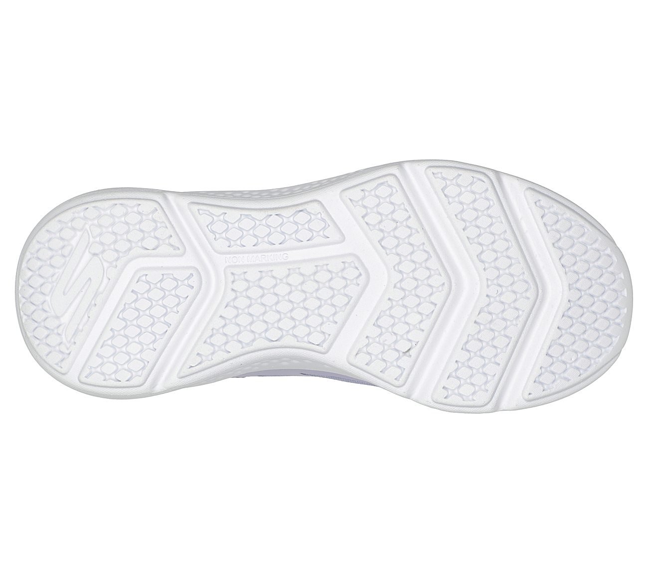 GO RUN ELEVATE - UP STEP, LAVENDER/HOT PINK Footwear Bottom View