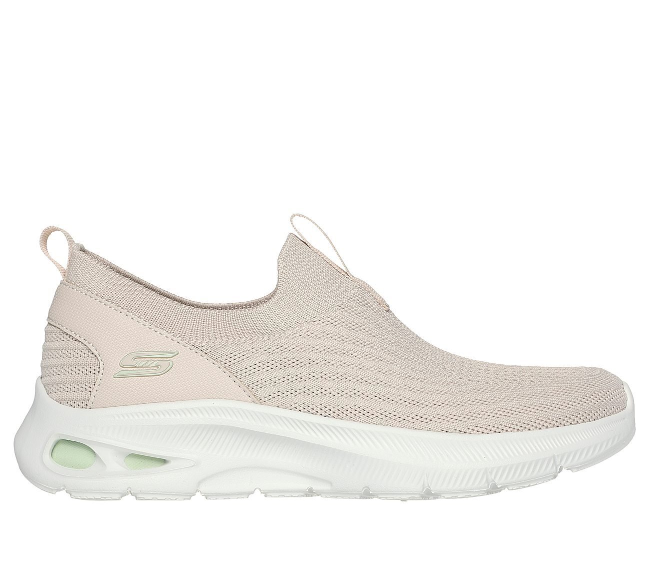 BOBS UNITY - SLEEK LINES, NATURAL Footwear Lateral View