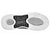 GO WALK ARCH FIT - GRATEFUL, BLACK/WHITE Footwear Bottom View
