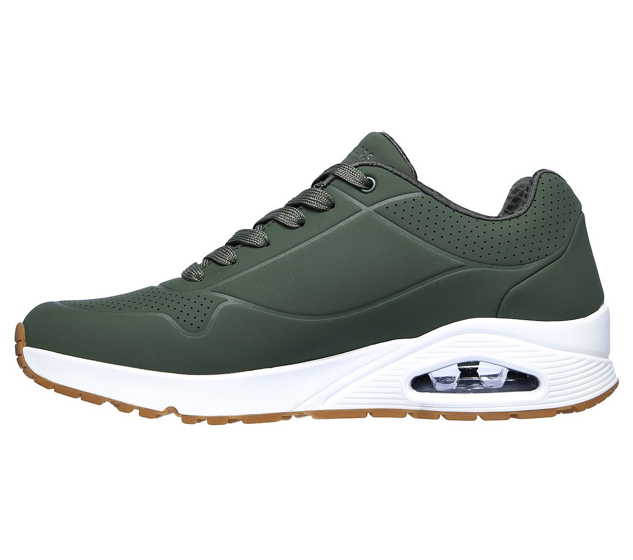 UNO - STAND ON AIR, OOLIVE Footwear Left View