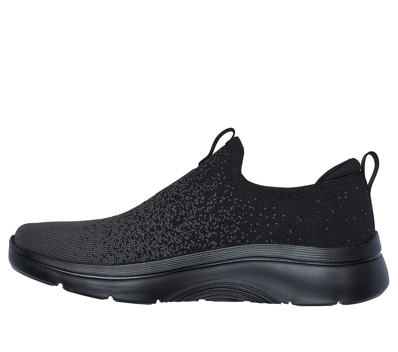 GO WALK ARCH FIT 2.0 - LINEAR, BLACK Footwear Left View