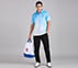 MUMBAI INDIANS AOP POLO, WHT/NVY/BLUE