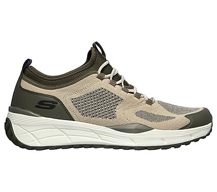 EQUALIZER 4.0 TRAIL- TERRATOR, TAUPE/OLIVE Footwear Right View