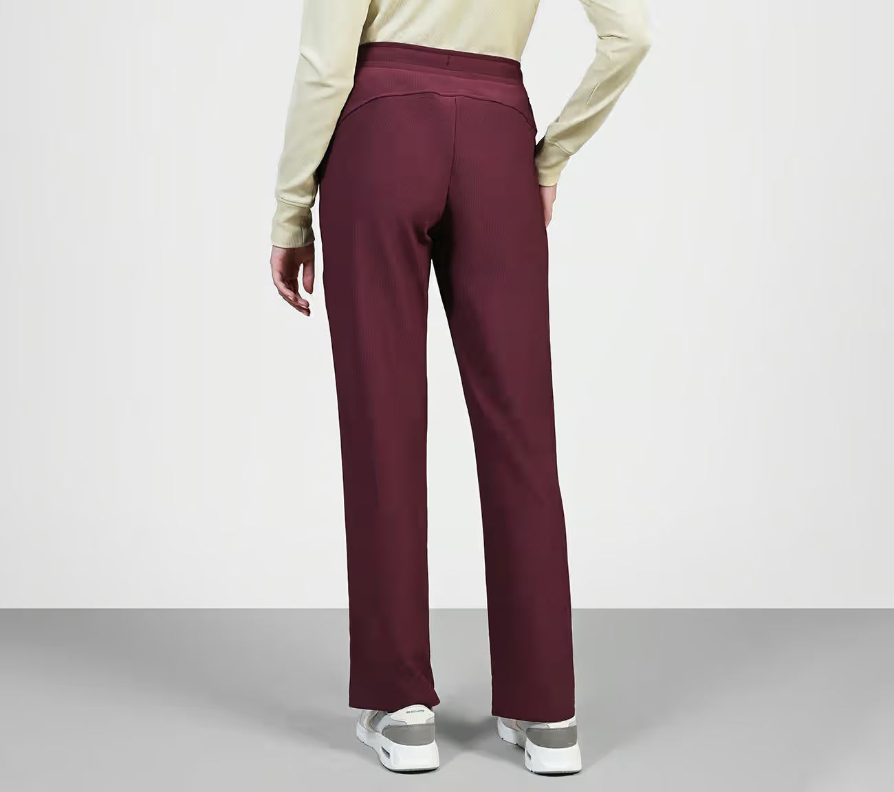 GOLUXE RIB PANT, BBBBLACK Apparel Left View