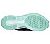 SKECH-AIR ELEMENT 2.0-LOOKING, BLACK/MINT Footwear Bottom View