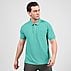 OASIS TIPPING POLO, AQUA/LIME Apparels Lateral View