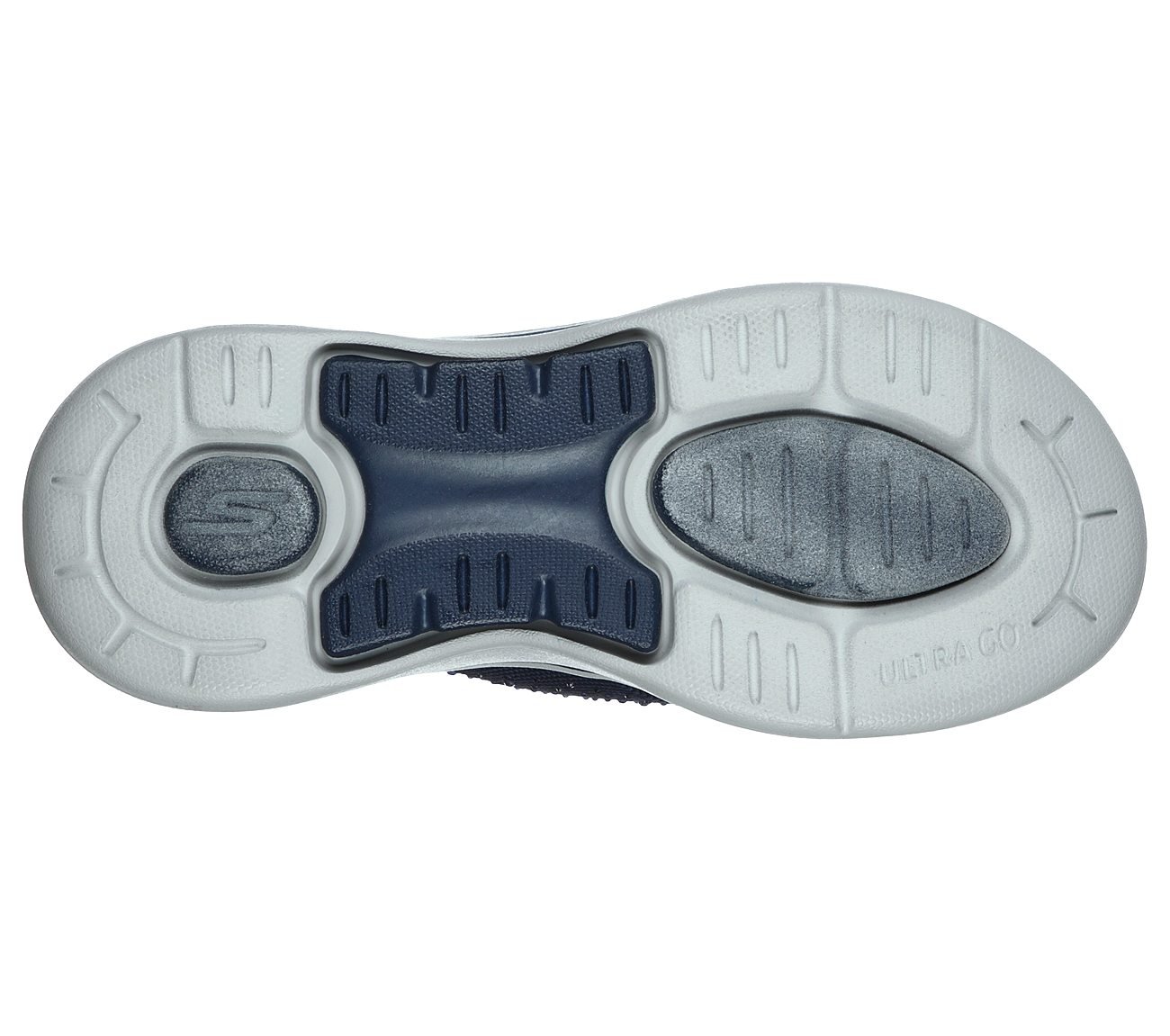 GO WALK ARCH FIT SANDAL - DAZ, NNNAVY Footwear Bottom View