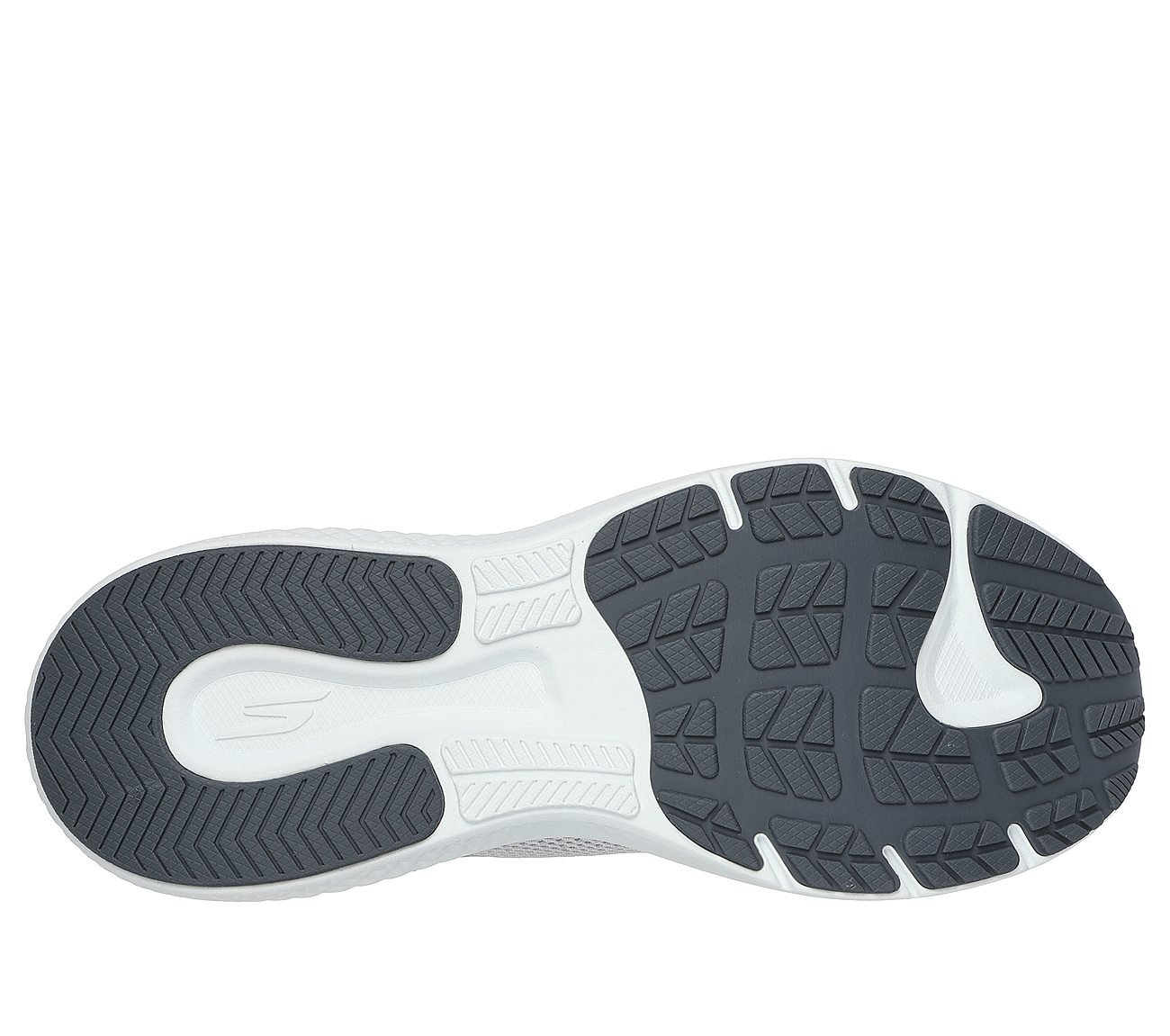 GO RUN SUPERSONIC MAX, BLUE Footwear Bottom View