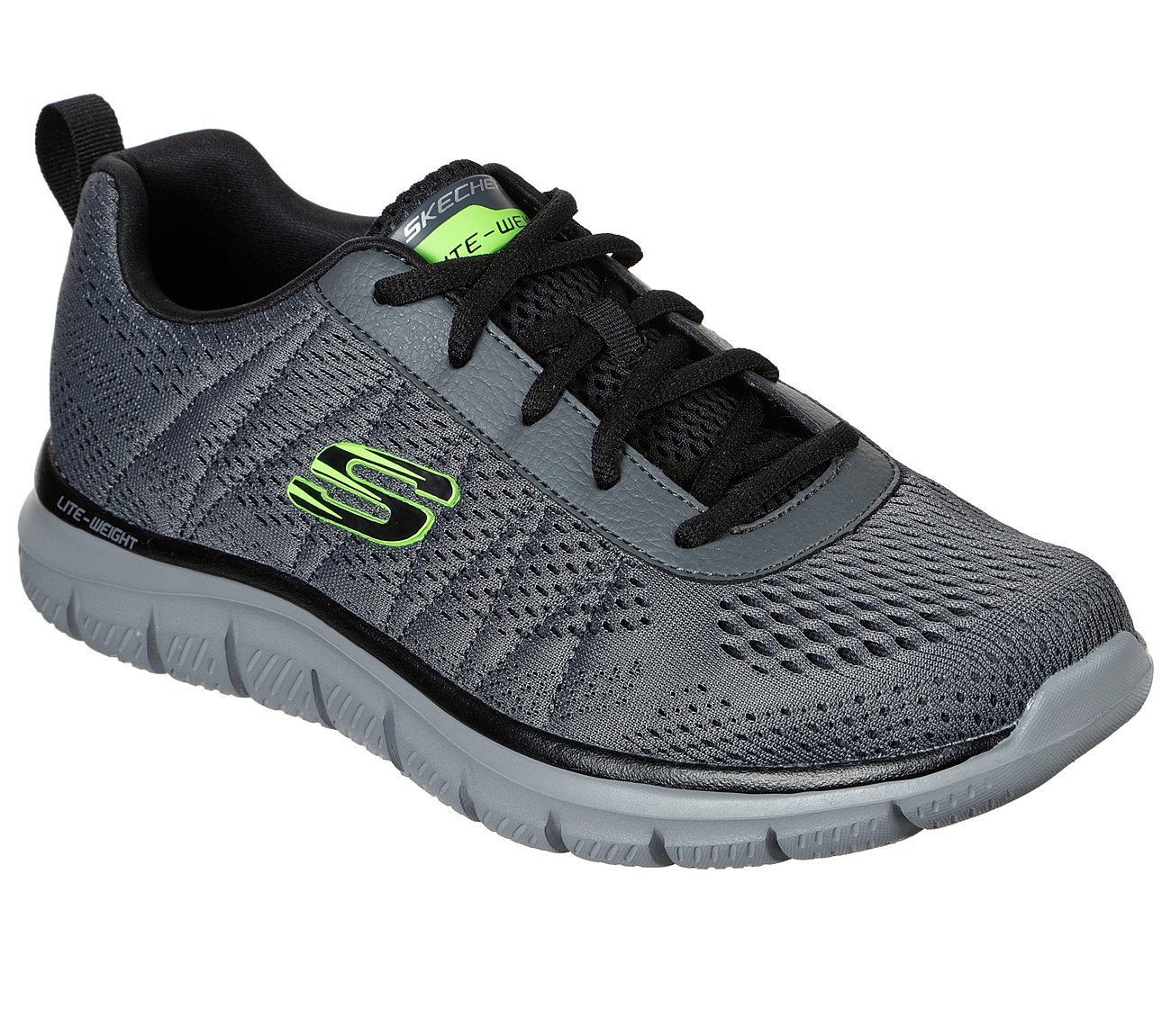 TRACK - MOULTON, CHARCOAL/BLACK Footwear Right View