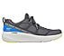 GO RUN ELEVATE - ACCELERATE, CHARCOAL/BLUE Footwear Right View