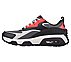 SKECH-AIR EXTREME V2, BLACK/RED Footwear Left View
