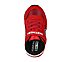 RETRO SNEAKS - GORVOX, RED/BLACK Footwear Top View