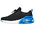 SKECH-AIR STRATUS - MAGLEV, BLACK/BLUE Footwear Left View