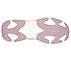 CHUNKY FASHION 1, PINK/LAVENDER Footwear Bottom View
