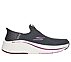 MAX CUSHIONING ELITE 2.0 - ET, CHARCOAL /BURGUNDY Footwear Lateral View