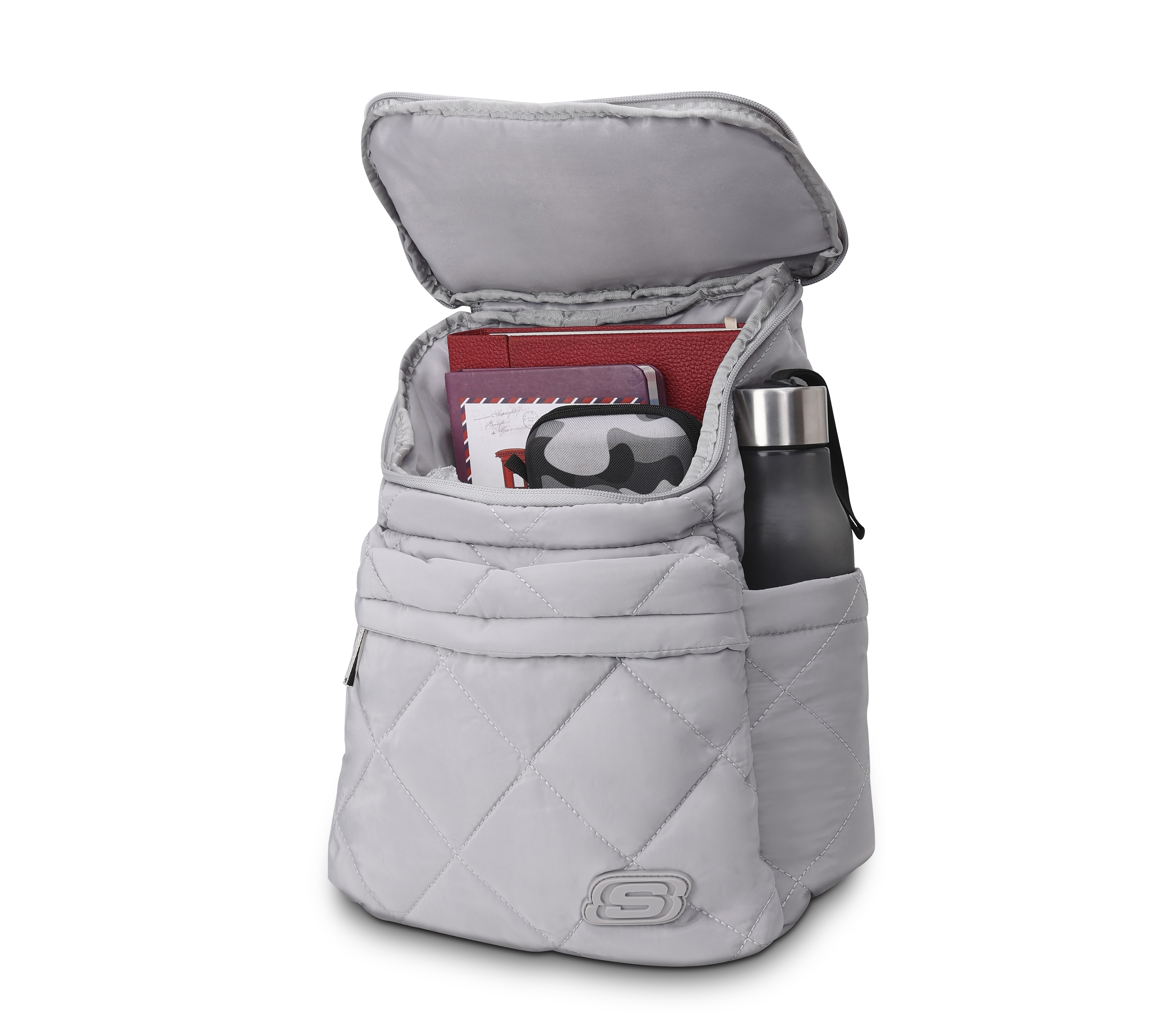 BACKPACK, GREY Accessories Right View