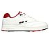 COURT STRIKER, WHITE/RED Footwear Right View