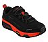 SKECH-AIR EXTREME V2 - BRAZEN, BLACK/RED Footwear Lateral View
