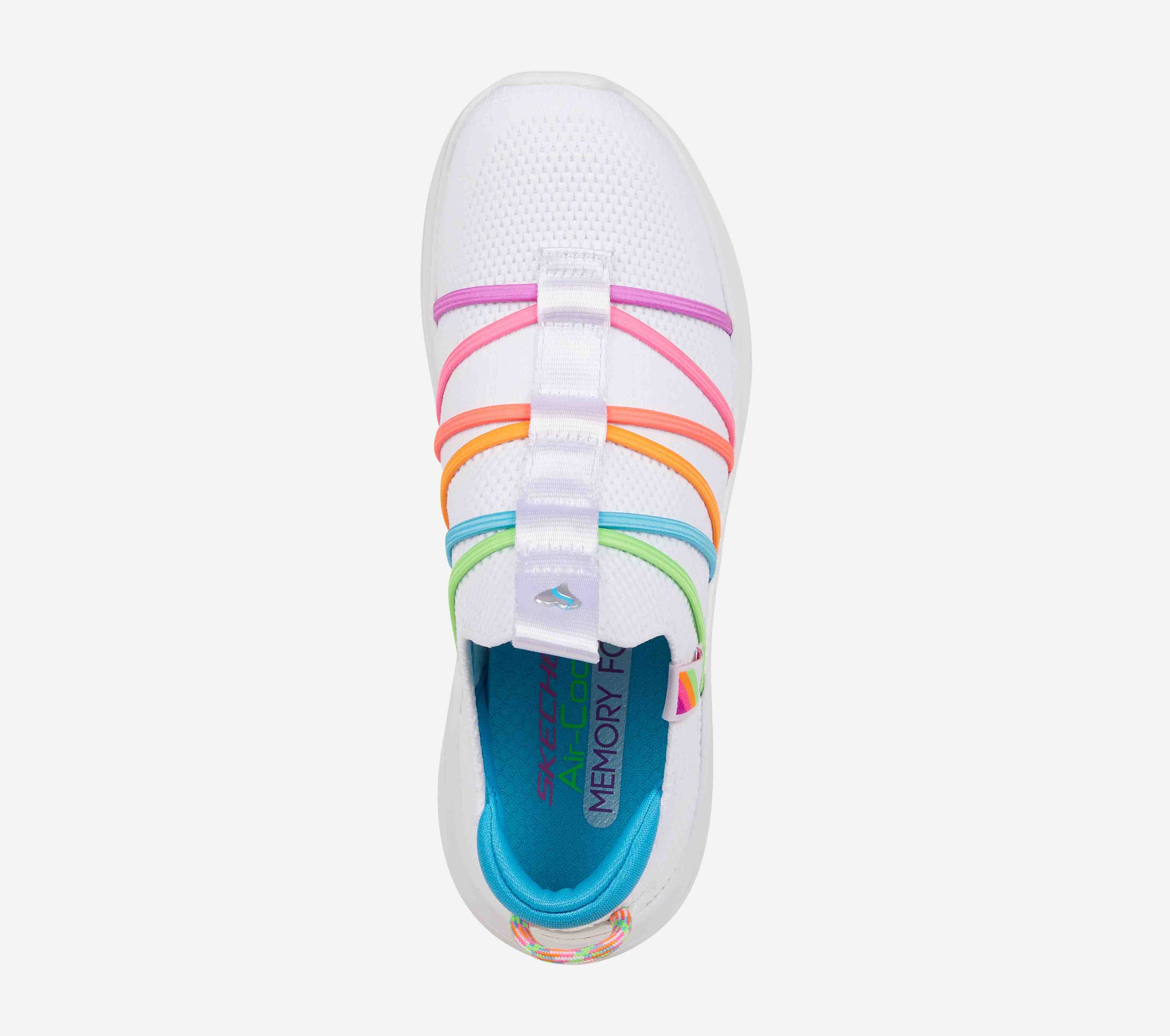 ULTRA FLEX 3, WHITE/MULTI Footwear Top View