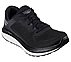 GO RUN PERSISTENCE, BLACK/WHITE Footwear Right View