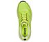 MAX CUSHIONING DELTA, LIME Footwear Top View