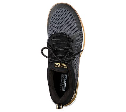 VIPER, BLACK/GOLD Footwear Top View