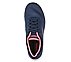 GO WALK STABILITY-COCO JAZZ, NAVY/CORAL Footwear Top View