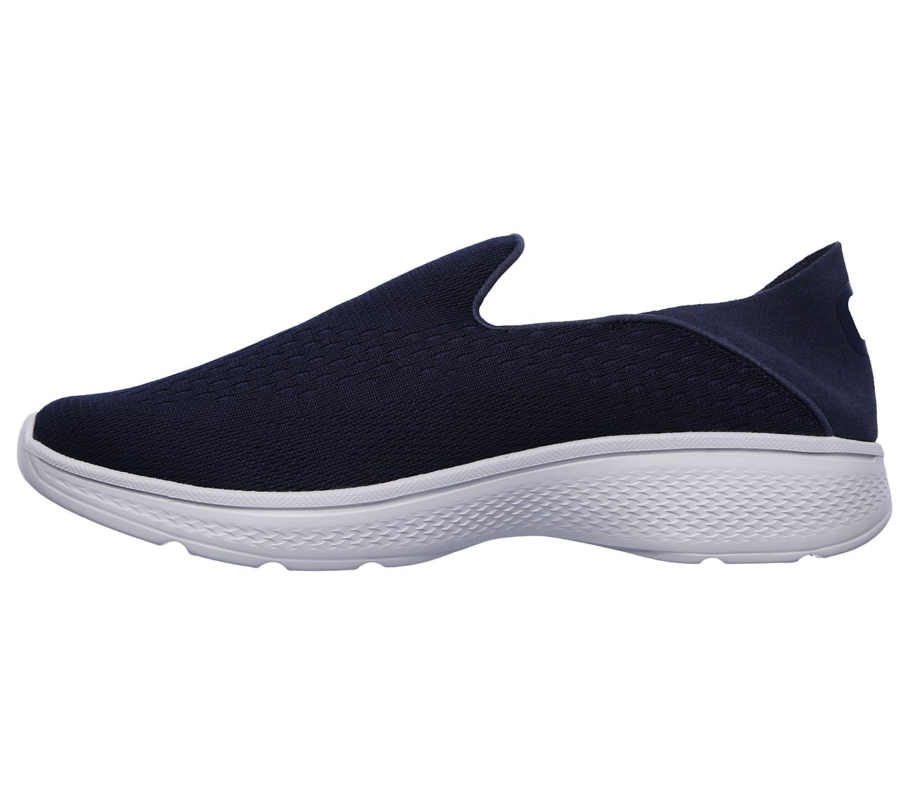 GO WALK 4- CONVERTIBLE, NAVY/GREY Footwear Left View