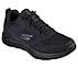 GO WALK ARCH FIT-IDYLLIC, BBLACK Footwear Lateral View