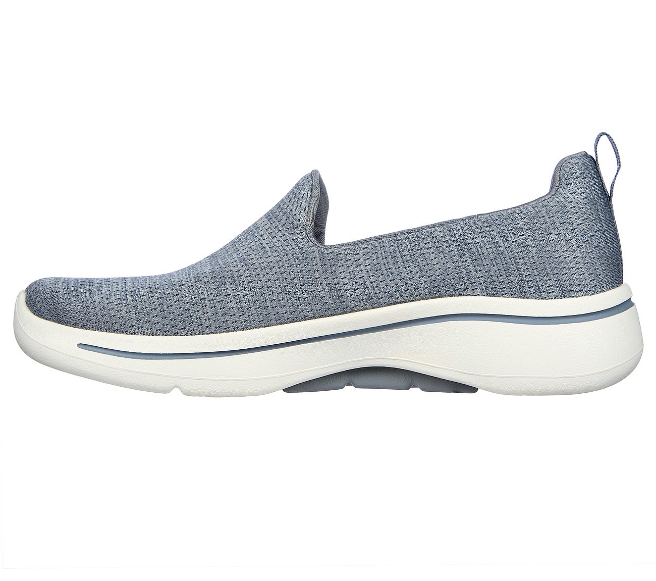 GO WALK ARCH FIT-UNLIMITED TI, GREY Footwear Left View