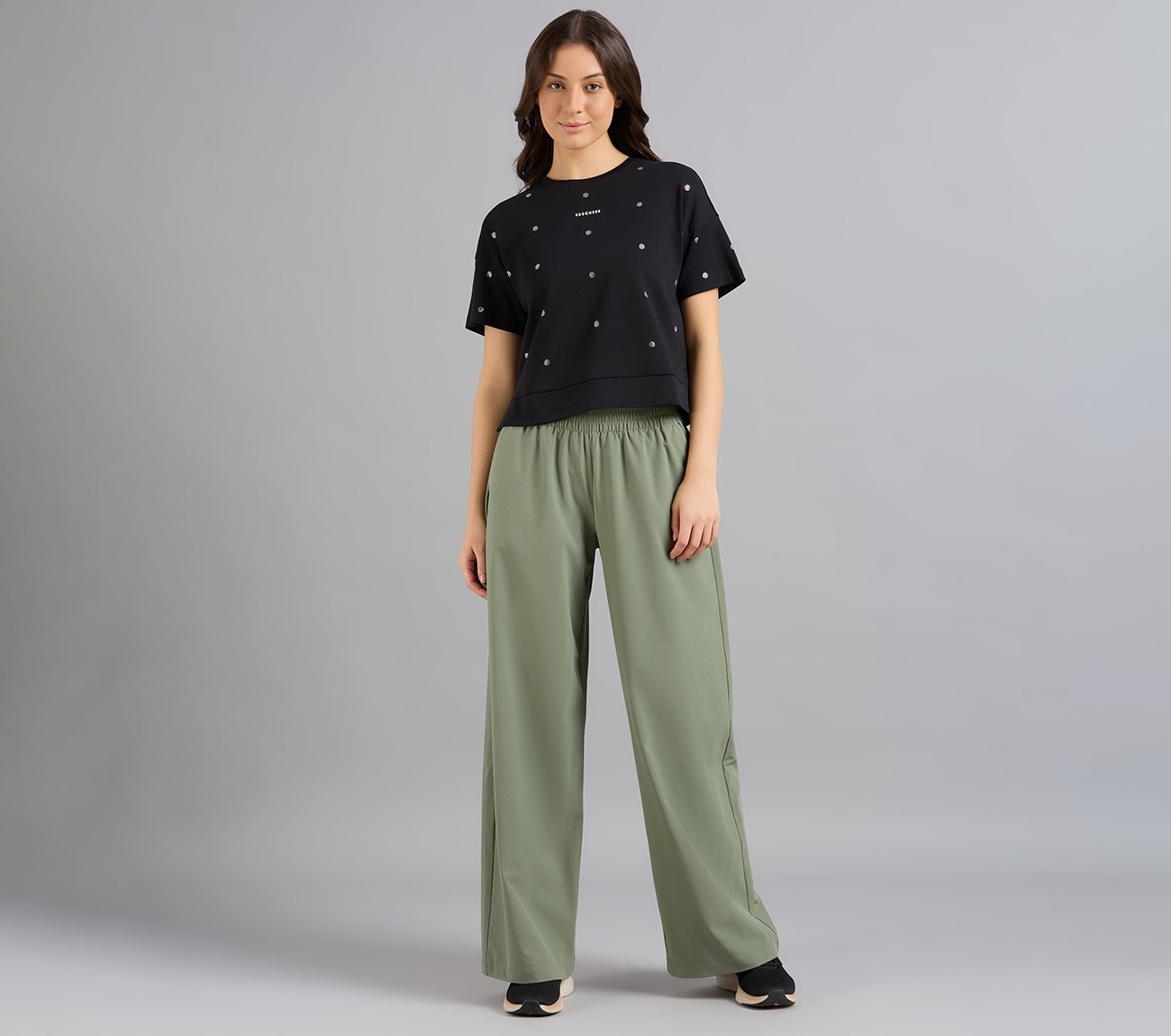 ALL OVER RHINESTONE T-SHIRT, BLACK Apparels Right View