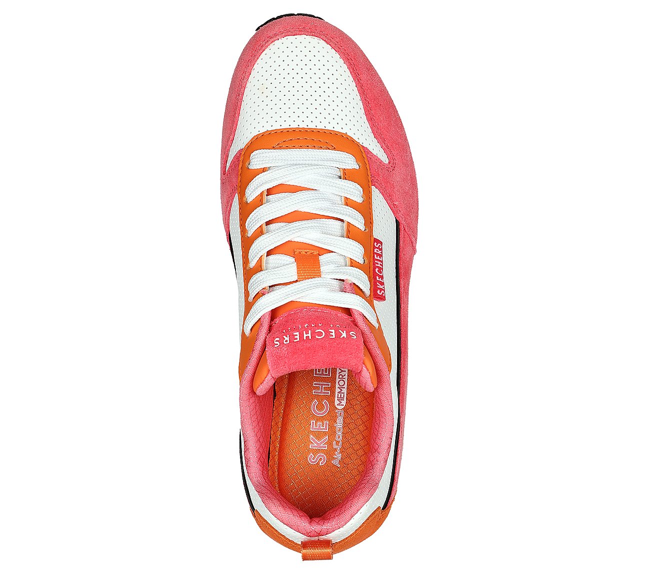 UNO - 2 MUCH FUN, PINK/ORANGE Footwear Top View