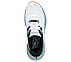 MAX CUSHIONING GLIDE-STEP - A, WHITE/MULTI Footwear Top View