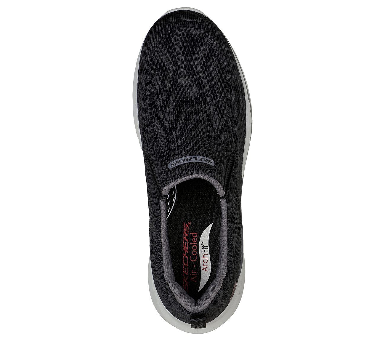 ARCH FIT ORVAN - GYODA, BBBBLACK Footwear Top View