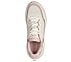 GO RUN SUPERSONIC MAX, NATURAL/PINK Footwear Top View