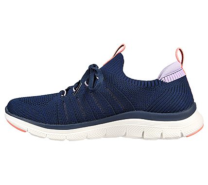 FLEX APPEAL 4.0-VICTORY LAP, NAVY/LAVENDER Footwear Left View