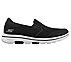 GO WALK 5 - BEELINE, BLACK/WHITE Footwear Right View