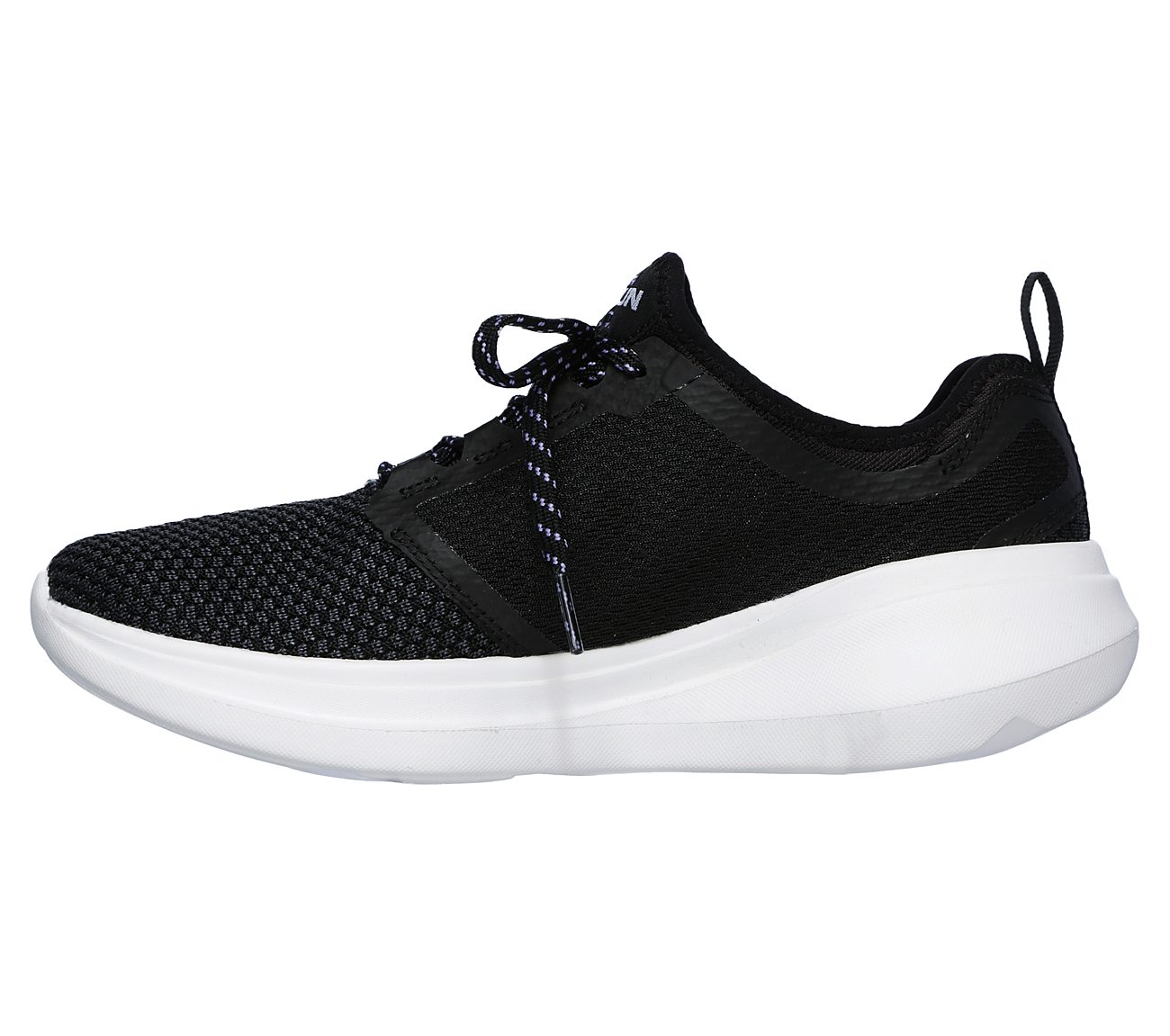 GO RUN FAST-INVIGORATE, BLACK/LAVENDER Footwear Left View